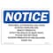 Signmission OSHA Notice, 5" Height, Perfumes Aftershaves And Other Scented Sign, 7" X 5", Landscape OS-NS-D-57-L-17175 - alternate 1